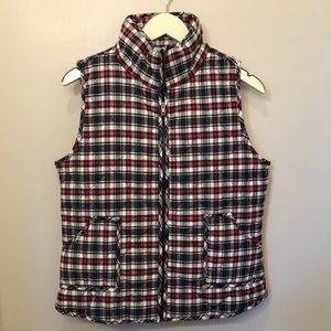 Plaid Vest
